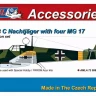 AML AMLA72088 Fw 58 C Nachtjager w/ four MG 17 1/72