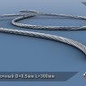 ЭВМ RS95016 Трос витой D-0,5мм, L-300мм б/м