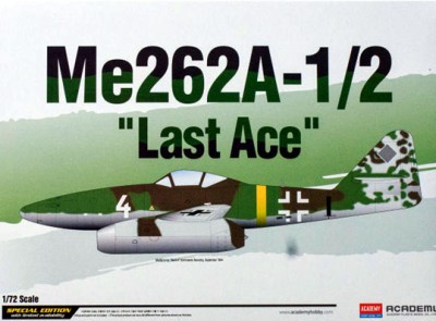 Academy 12542 Me 262A-1/2 &quot;Last Ace&quot; 1/72