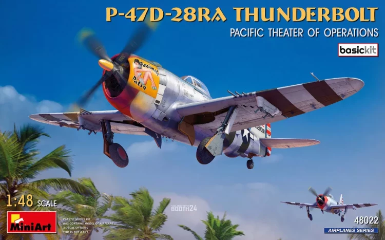 Miniart 48022 P-47D-28RA Thunderbolt Pacific Theater of Op. 1/48