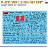 Miniart 48022 P-47D-28RA Thunderbolt Pacific Theater of Op. 1/48
