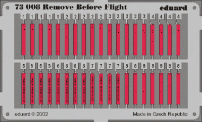 Eduard 73008 Remove Before Flight