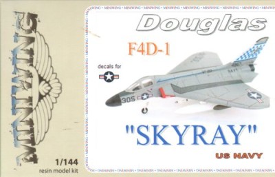 Miniwing MINI076 Douglas F4D-1 SKYRAY (U.S. NAVY) 1/144