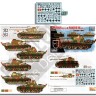 Echelon FD AXT351043 9. Pz.Rgt. 25. Pz.Div. Pz.Kpfw.V Panthers & Pz.Kpfw.IV Ausf.J Jnojmo 1945 1/35