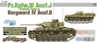 Dragon 6510 Pz.Kpfw. III Ausf. J (control tank) w/ Borgward IV Ausf. B 1/35