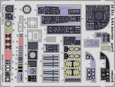 Eduard 32813 A-6A interior S.A. 1/32
