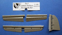 Vector VDS48074 Су-2 рулевые поверхности 1/48