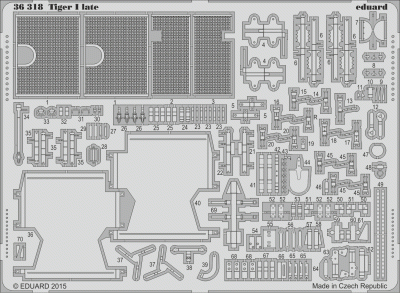 Eduard 36318 Tiger I late 1/35