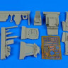 Aires 4625 Lavochkin La-5 cockpit set 1/48
