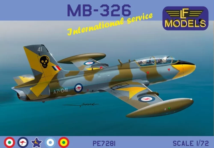 Lf Model P7281 MB-326 International Service (5x camo) 1/72