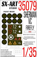 SX Art 35079 Окрасочная маска SHERMAN VC FIREFLY (RFM) 1/35
