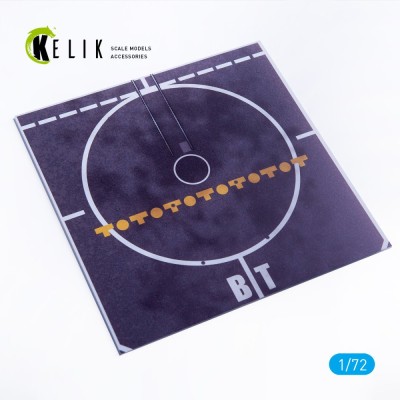 Reskit S72110 French frigate D-655 Bretagne (240 x 240 mm) 1/72