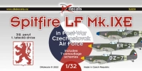 Dk Decals 32031 Spitfire LF Mk.IXE 310th Squadron (7x camo) 1/32