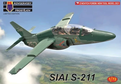 Kovozavody Prostejov 72346 SIAI S-211 (3x camo) 1/72