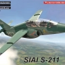 Kovozavody Prostejov 72346 SIAI S-211 (3x camo) 1/72