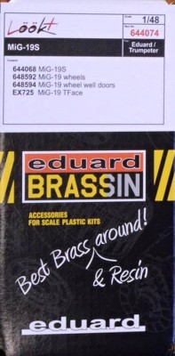Eduard 644074 BRASSIN 1/48 MiG-19S Lookplus (EDU/TRUMP)