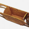 Plus model EL053 Wooden wheelbarrow 1:35