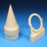 Barracuda Studios BCR48294 Mikoyan MiG-21 Radome Upgrade Set. (designed to be used with Eduard kits) 1/48