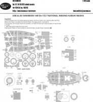 New Ware NWA-M0412 1/48 Mask Dornier Do 17Z-10 BASIC (ICM 48243)