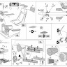 Brengun BRL-72285 JAS-39 Gripen - detail PE set (ITAL) 1/72
