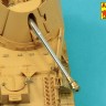 Aber 35L005N Marder III Ausf.M Sd.Kfz.138 Pak 40/3 barrel with muzzle brake (designed to be used with Tamiya kits) 1/35