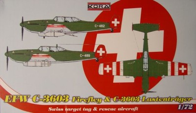 Kora Model 72132 EFW C-3603 Firefly&amp;C-3603 Lastenr?¤ger (Swiss) 1/72