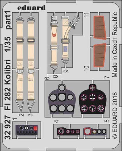 Eduard 32927 Fl 282 Kolibri 1/32