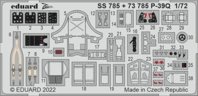 Eduard SS785 P-39Q (ARMA H.) 1/72