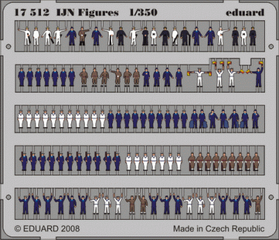 Eduard 17512 IJN Figures 1/350