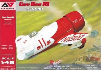 A&amp;A Models 4807 Gee Bee R1 Model 1933 1/48