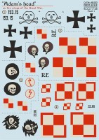 Print Scale 48250 Adam's head' on the wings of the Great War 1/48 Part 1 1/48