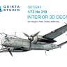 Quinta studio QD72245 He 219 (Dragon) 1/72
