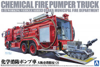 Aoshima 012062 Chemical Fire Fighting Pump Car 1:72