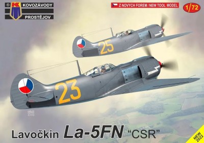 Kovozavody Prostejov 72358 Lavochkin La-5FN 'CSR' (3x camo) 1/72