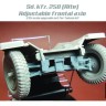 Sbs 3D039 Sd.Kfz.250 (Alte) Adjustable frontal axle 1/35