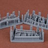 Sbs 3D039 Sd.Kfz.250 (Alte) Adjustable frontal axle 1/35