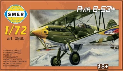 Smer VD960 Avia B-534 (3x camo) 1/72