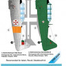 Lf Model C48197 Decals T-6G Texan/Harvard o.Africa (ITA/REV) 1/48