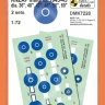 4+ Publications DMK7228 Decals RNZAF Insignia 1943-45 (2 sets) 1/72