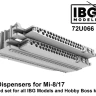 IBG Models U7266 Flare Dispensers for Mi-8/17 (3D-Printed) 1/72