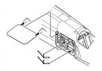 CMK 4221 TSR-2 lectronic bay for Airfix kit 1/48