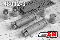 Advanced Modeling AMC 48012-3 Б-8В20 блок НАР (в комплекте два блока НАР) 1/48