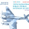 Quinta studio QDS-48355 DH Mosquito B Mk.IV/PR Mk.IV (Tamiya) (Small version) 1/48