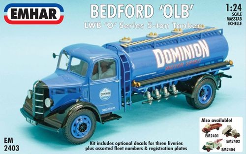 Emhar EM2403 Bedford O Series LWB Tanker 1/24