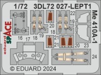 Eduard 3DL72027 Me 410A-1 SPACE (AIRF) 1/72