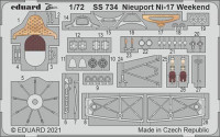 Eduard SS734 1/72 Nieuport Ni-17 Weekend (EDU)