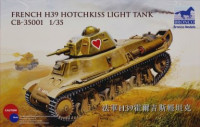 Bronco CB35001 French H39 Hotchikiss light tank 1:35