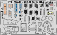 Eduard SS533 Swift FR.5 interior