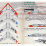 Print Scale 72-442 Record-Breaking F-100 Super Sabre The complete set 1,5 leaf 1/72