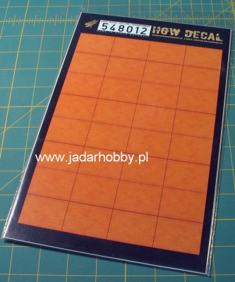 HGW 548012 Light Wood/ Yellow / Transparent декаль 1/48